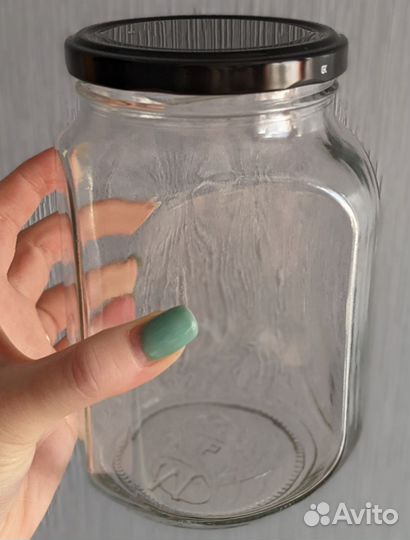 Набор стеклянных банок
