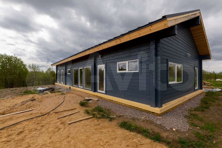 Коттедж 152 м² на участке 10 сот.