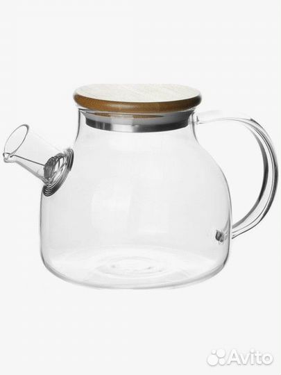 Чайник заварочный стеклянный 900 мл