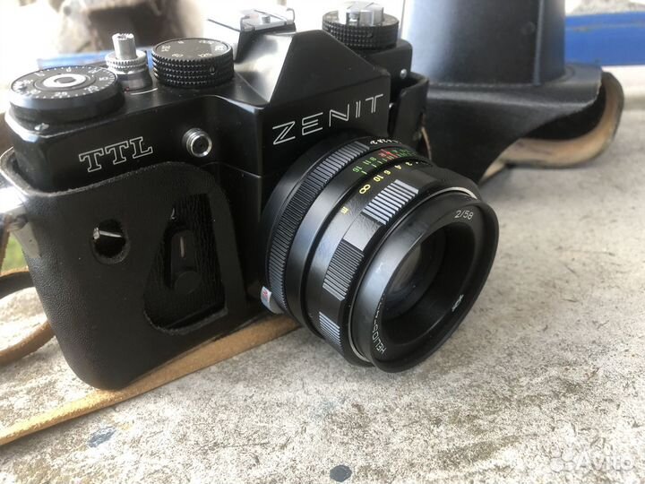 Фотоаппарат зенит ттл рабочий