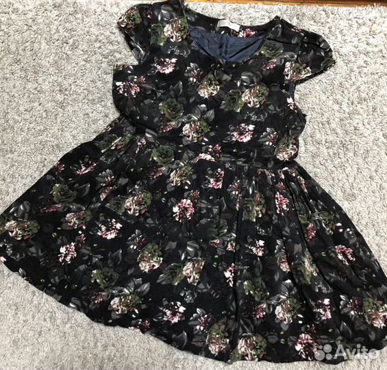 Платье микровельвет