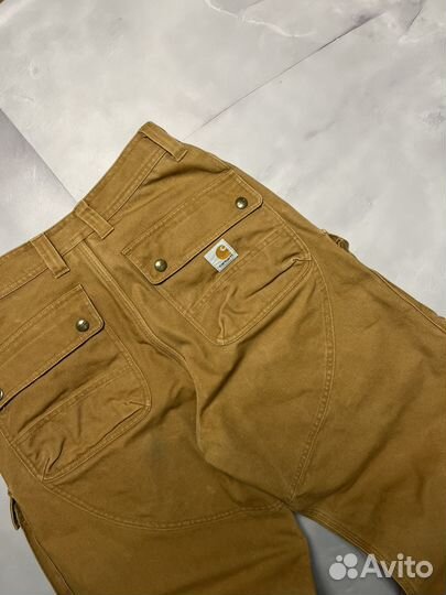 Carhartt Cargo Duck Tech широкие штаны оригинал