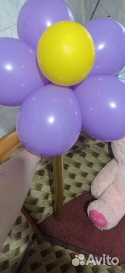 Ромашка из воздушных шаров, букеты из шаров
