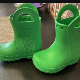 Детские резиновые сапоги crocs c6