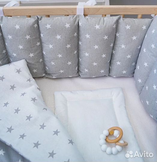 Бортики в кроватку