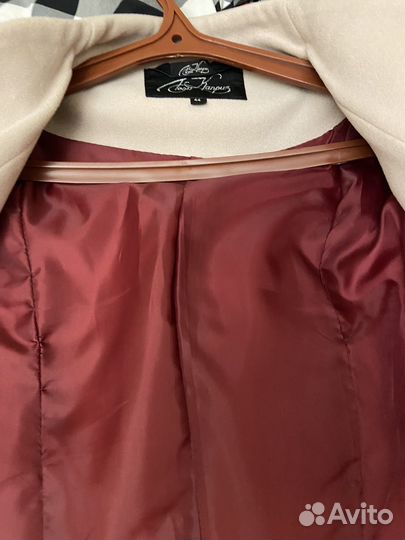 Полупальто женское демисезонное 44