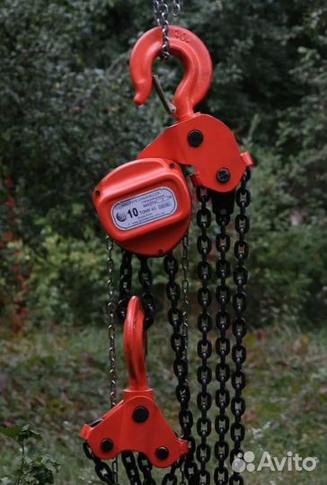 Аренда ручной цепной тали 5 тонн, 2 тонны. Прокат