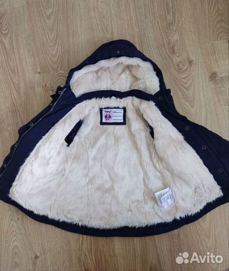 Парка для девочки 86-92