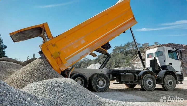 Щебень гравийный 20-40 с доставкой