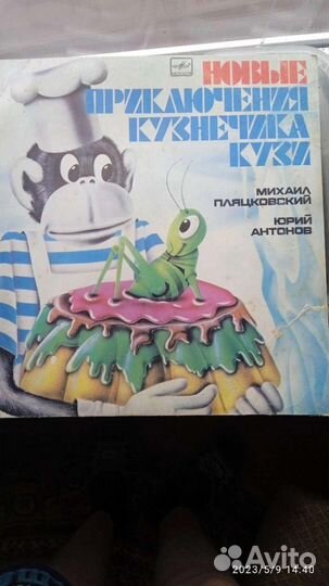 Пластинки виниловые