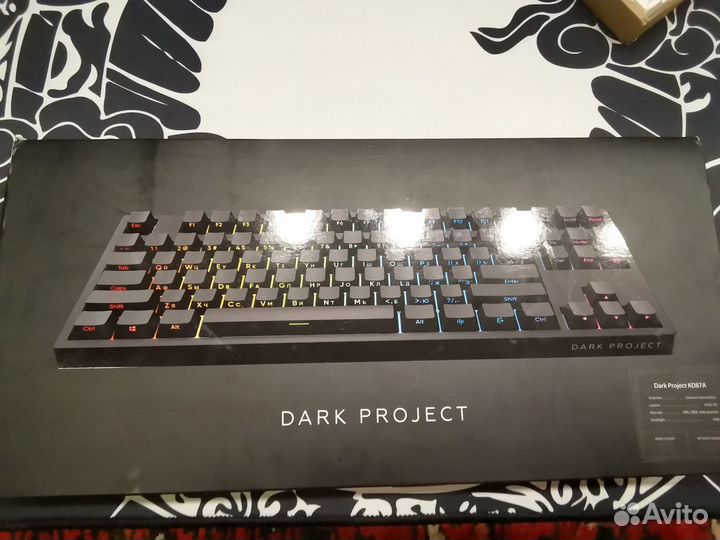 Игровая клавиатура Dark Project kd87a optical