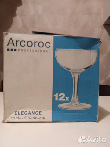 Креманки стеклянные для шампанского, мороженого