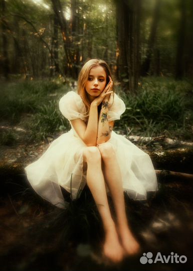 Воздушное платье для фотосессии