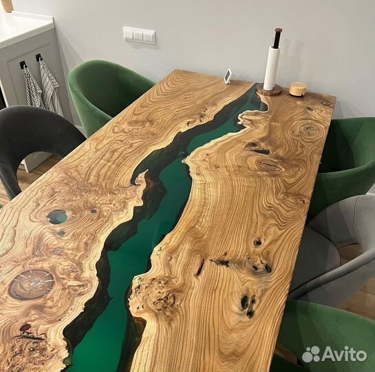 Стол из слэба. С вашим дизайном