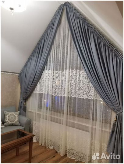 Шторы на окна нестандартных размеров