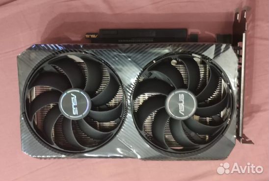 Видеокарта asus nvidia GeForce RTX 3050 dual OC Ed