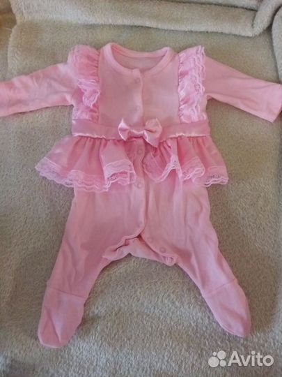 Платье боди для девочки