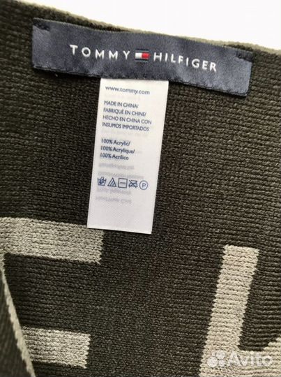Комплект шапка и шарф Tommy Hilfiger новый