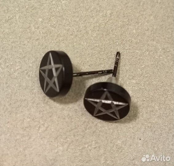 Серьги гвоздики