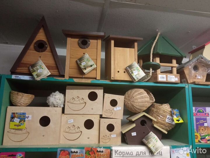 Скворечники и гнездовые домики