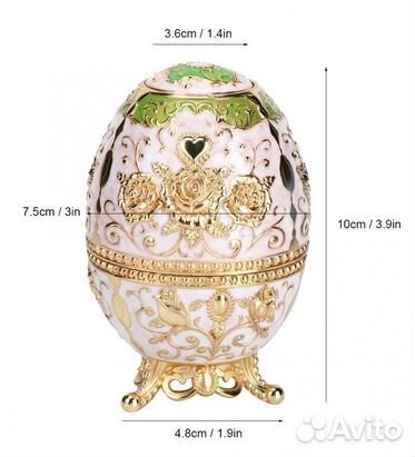 Яйцо Фаберже - контейнер для зубочисток