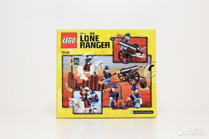 Lego The Lone Ranger 79106 Cavalry Builder Set