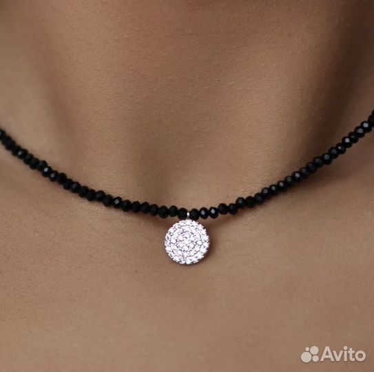 Чокер из шпинели