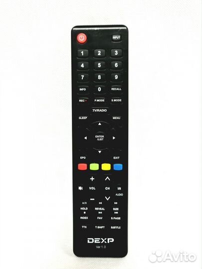 Пульт для телевизора dexp