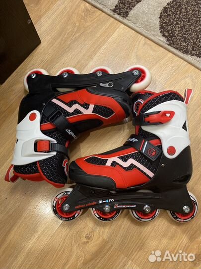 Роликовые коньки раздвижные 35 - 38