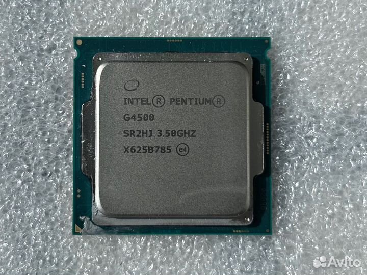 Процессор 1151 Intel G4500