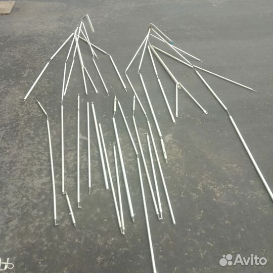 Байдарка 2 местная, Салют, каркас