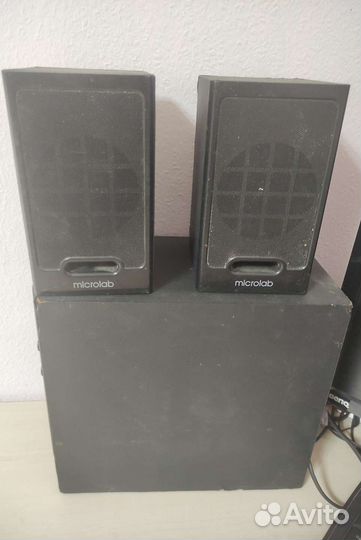 Колонки с сабом для компьютера Microlab M-528