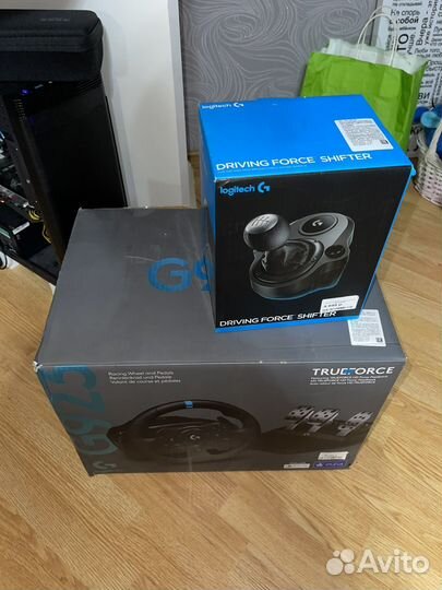 Игровой руль logitech g923