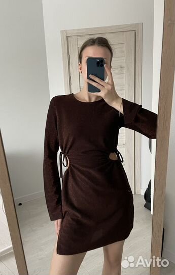 Платье короткое