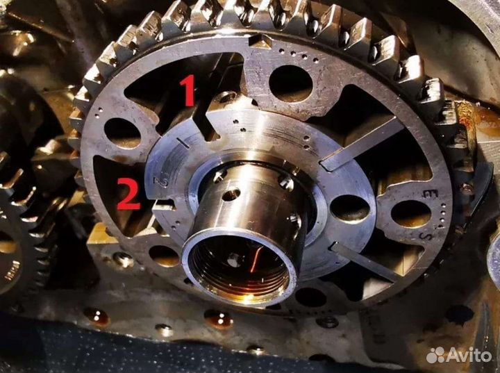 Лопатки фазорегулятора 1.8.2.0 tsi, tfsi