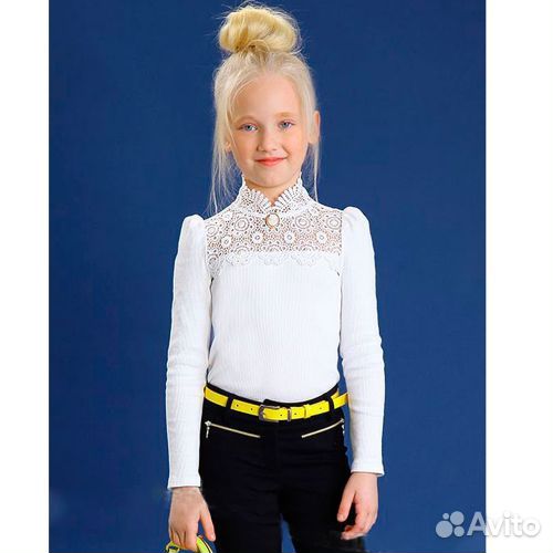 Блузки маленькая леди 134 140