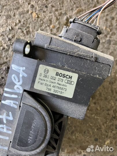 Электронная педаль газа Fiat Albea