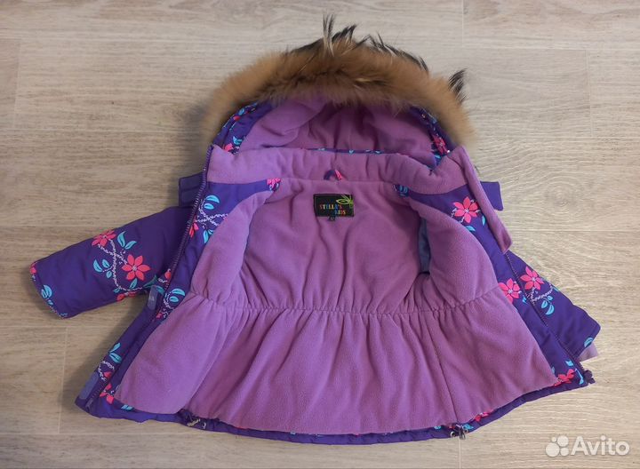 Зимний костюм на девочку 92-98