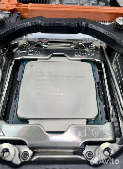 Комплект Intel Xeon E5 2630v3/мп/16Gb/Гарантия