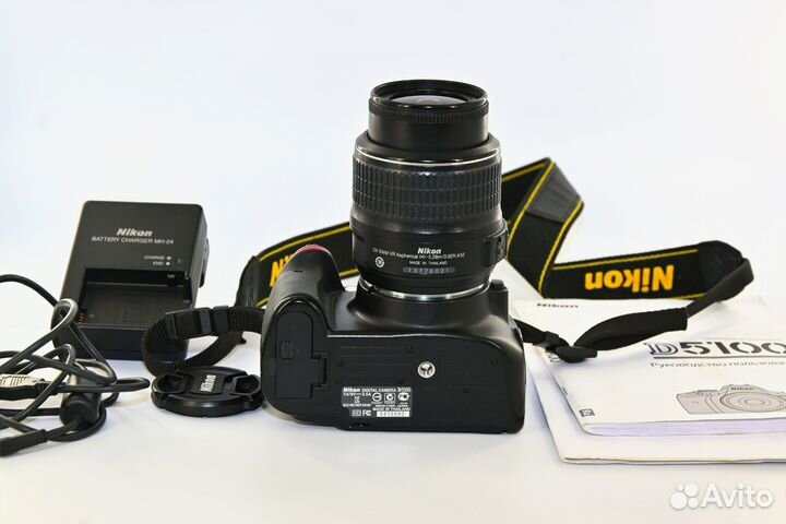 Nikon D5100 16.2MP цифрозеркалка Kit AF-S VR 18-55