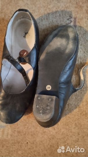 Туфли для девочки,для танцев. Размер 34