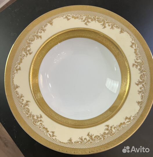 Тарелка для супа роял голд крем Zepter