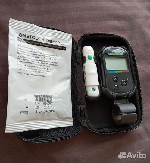 Глюкометр one touch select plus flex
