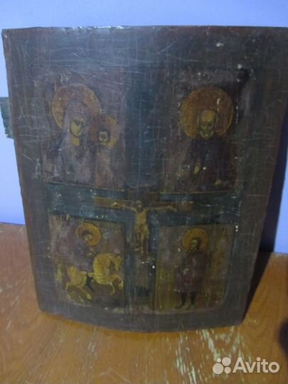 Богоугодные иконы с Севера. Левкас. Крокелюр