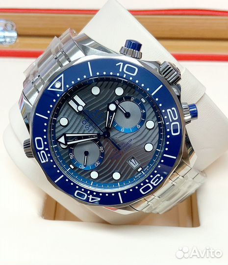 Часы Omega Seamaster Diver Chronograph 44mm (NEW)