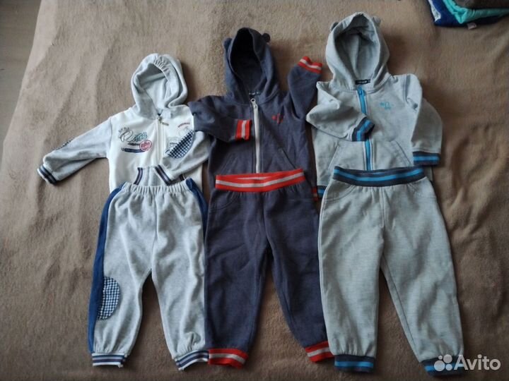 Вещи пакетом на мальчика 74-92