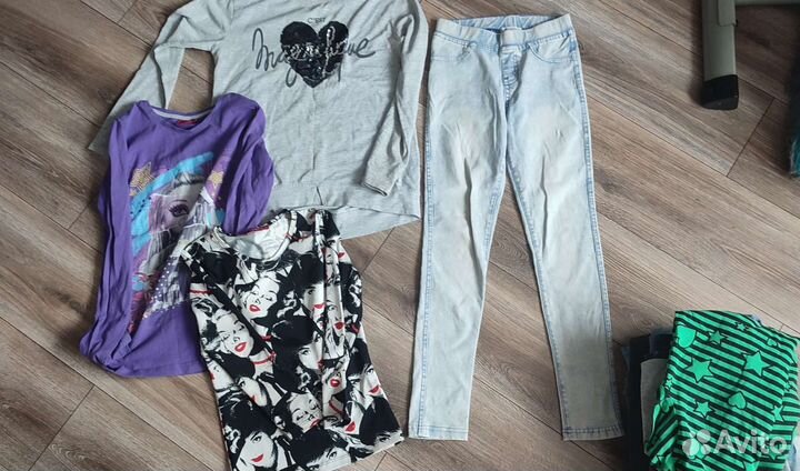 Вещи пакетом рост 130-140 см