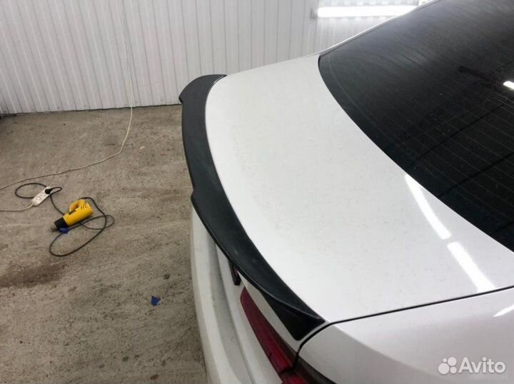 Спойлер BMW 3 series g20 AC Schnitzer Черный