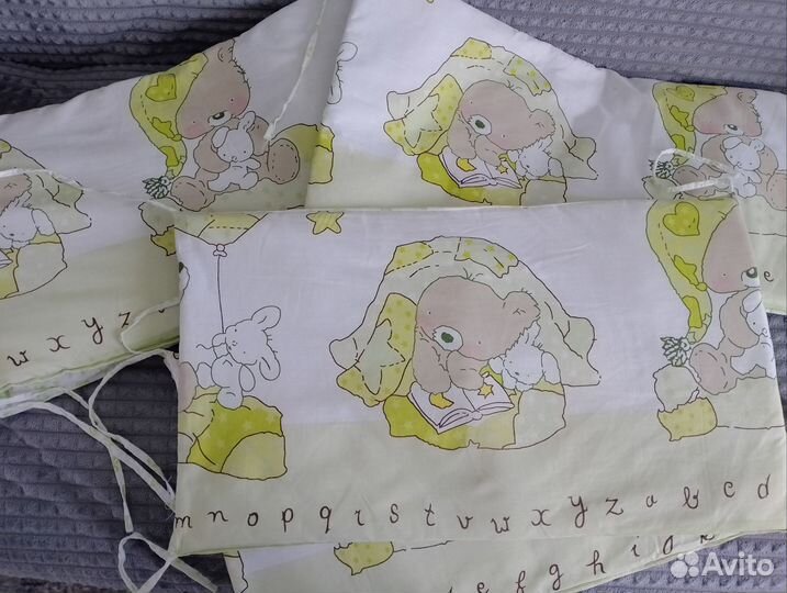 Бортики в кроватку