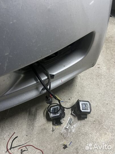 Туманки mitsubishi lancer 10